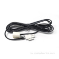 2000mm LED capçal de capçal masculí Puncches Cable Extensió Terminal